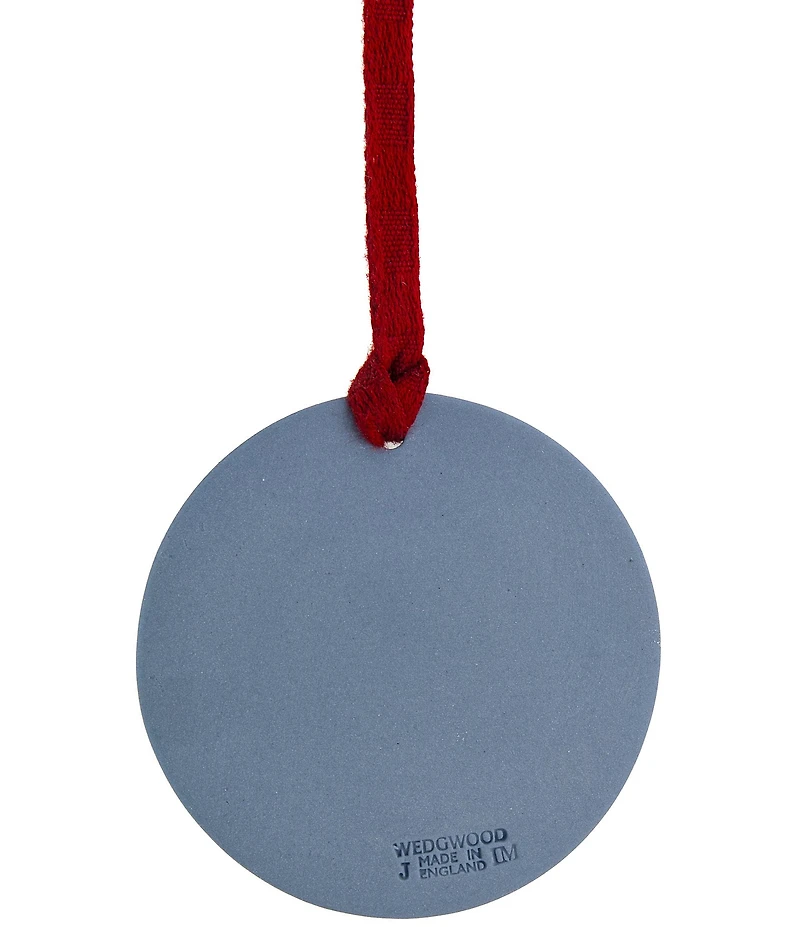 Wedgwood Jasper Blue & White Dove Ornament