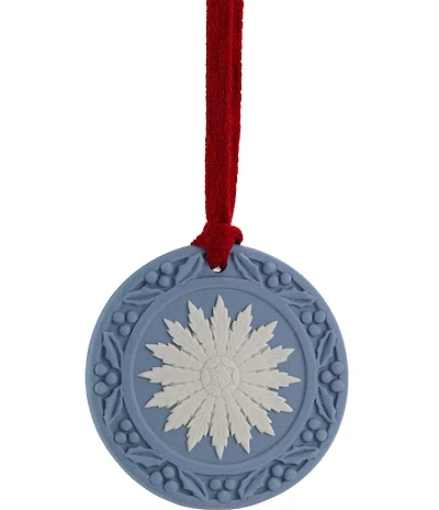Wedgwood Jasper Flower Ornament