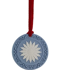 Wedgwood Jasper Flower Ornament