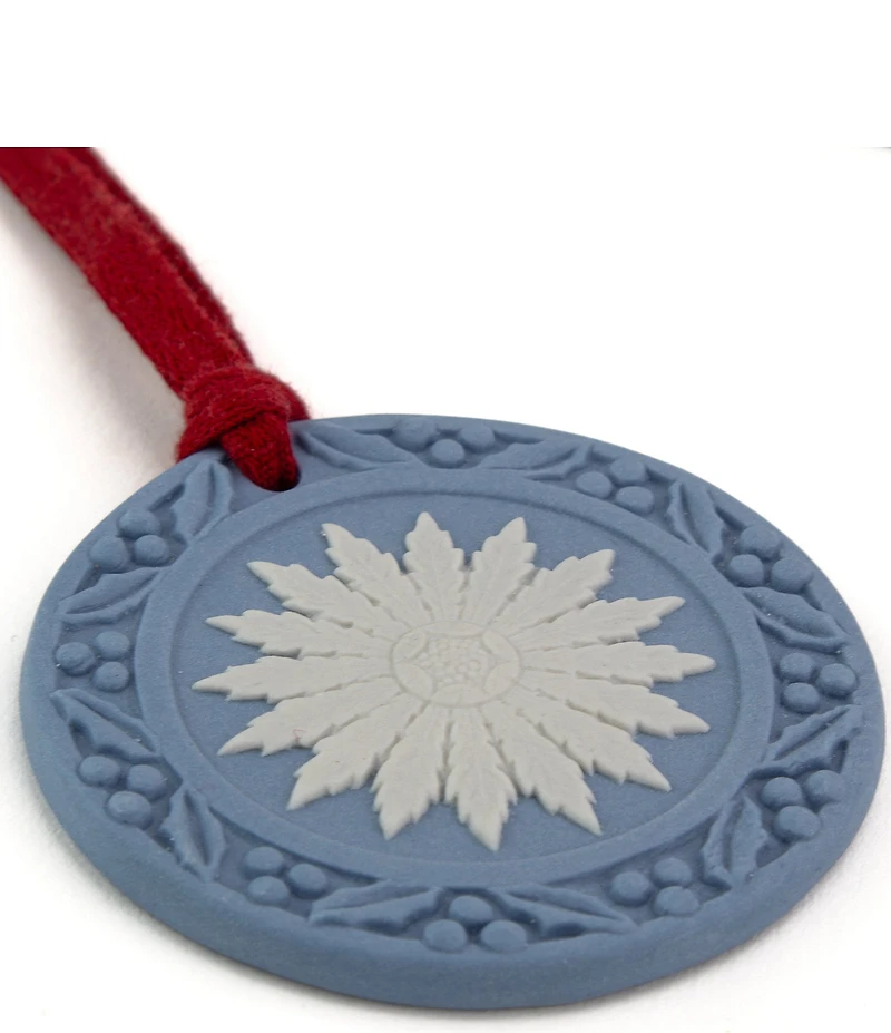Wedgwood Jasper Flower Ornament