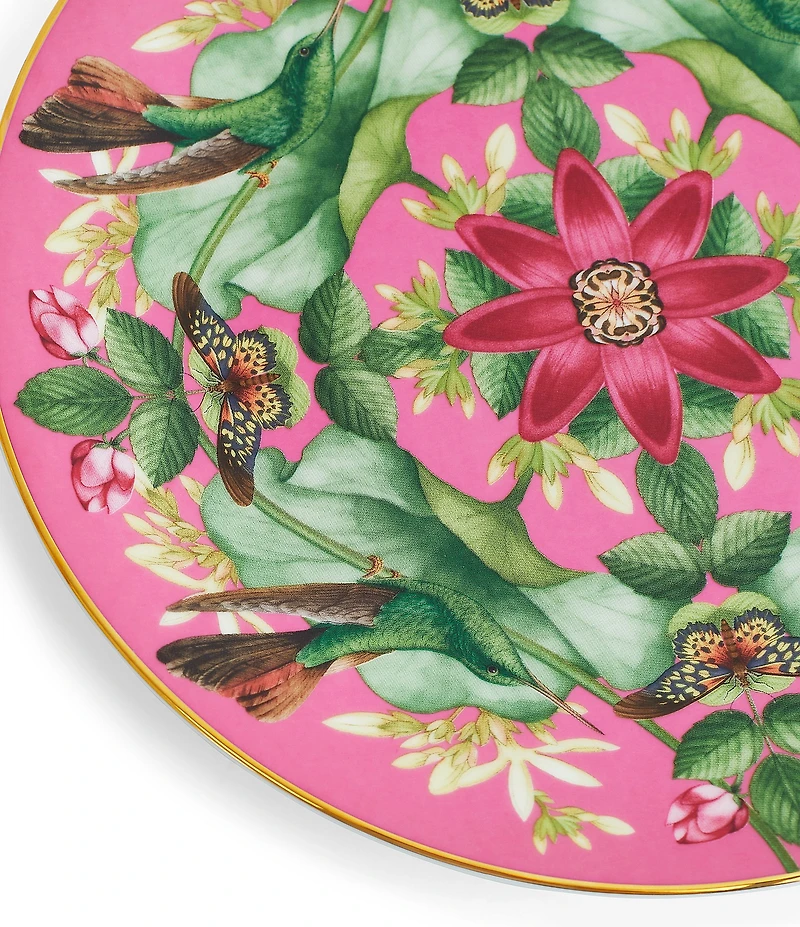 Wedgwood Wonderlust Collection Pink Lotus Plate