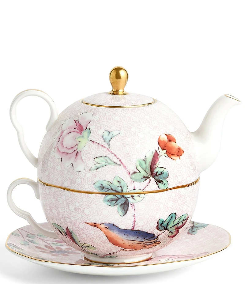Wedgwood Cuckoo Collection Floral Tea For One