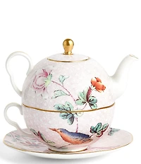 Wedgwood Cuckoo Collection Floral Tea For One