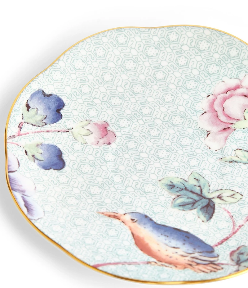 Wedgwood Cuckoo Collection Green Teacup & Saucer