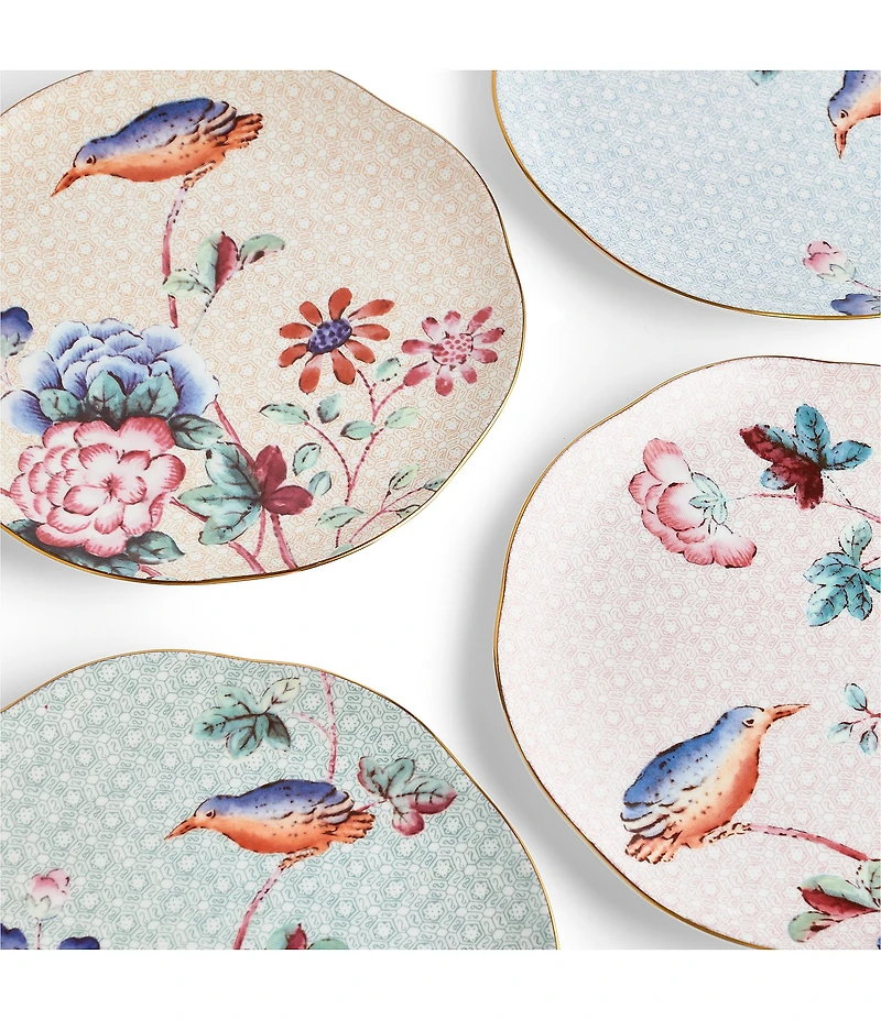 Wedgwood Cuckoo Collection Tea Plates, Set of 4
