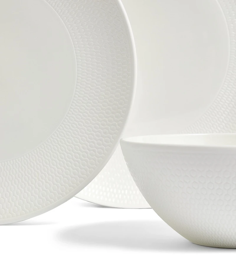 Wedgwood Gio 12-Piece Dinnerware Set, Service for 4