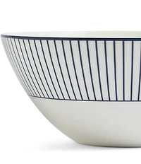 Wedgwood Gio Blue Collection Pinstripe Cereal Bowl