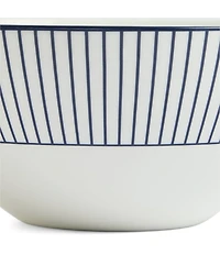 Wedgwood Gio Blue Collection Pinstripe Cereal Bowl