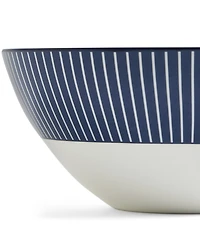 Wedgwood Gio Blue Collection Pinstripe Cereal Bowl