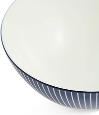 Wedgwood Gio Blue Collection Pinstripe Cereal Bowl