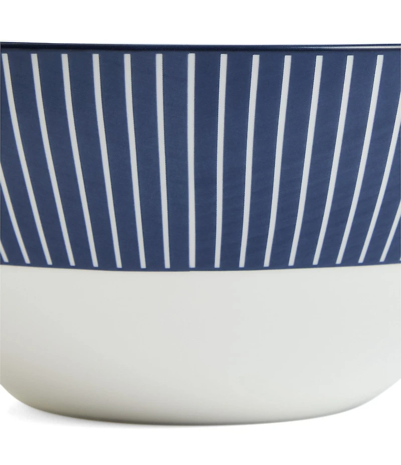 Wedgwood Gio Blue Collection Pinstripe Cereal Bowl