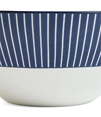 Wedgwood Gio Blue Collection Pinstripe Cereal Bowl