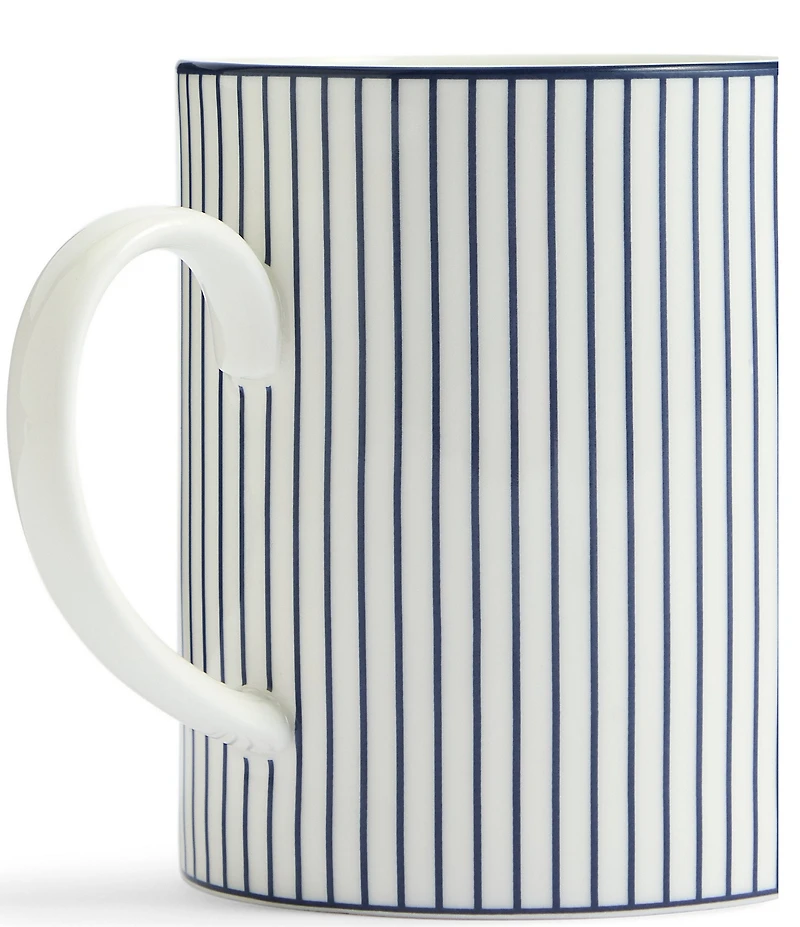 Wedgwood Gio Blue Collection Pinstripe Mug