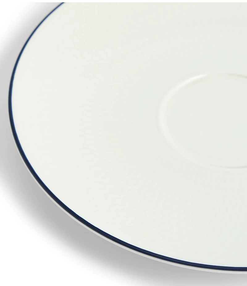 Wedgwood Gio Blue Collection Teacup & Saucer Set