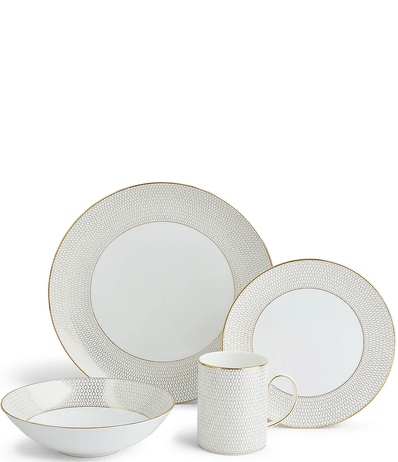Wedgwood Gio Collection 4-Piece Dinnerware Set