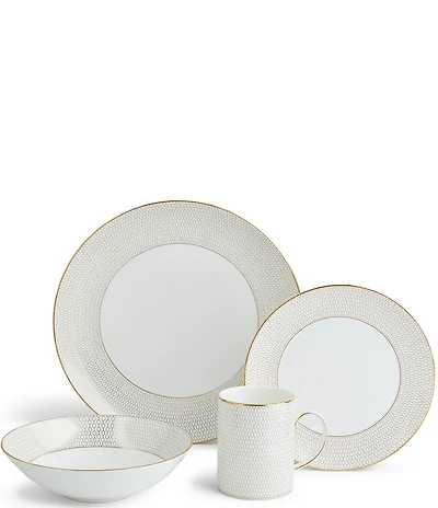 Wedgwood Gio Collection 4-Piece Dinnerware Set