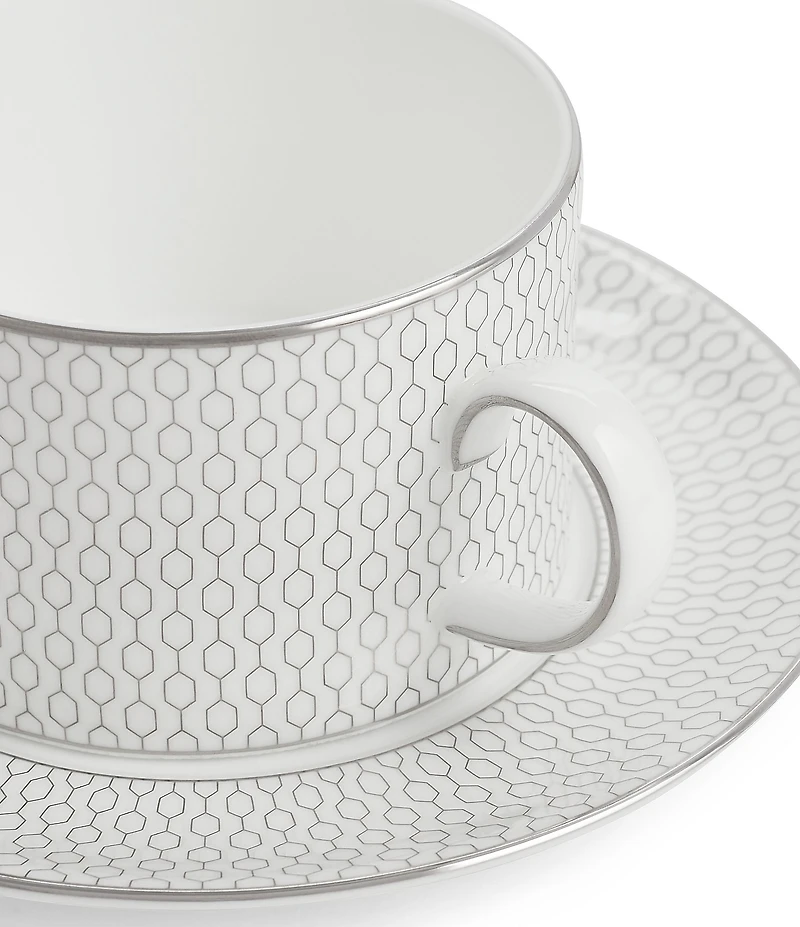 Wedgwood Gio Teacup & Saucer Set