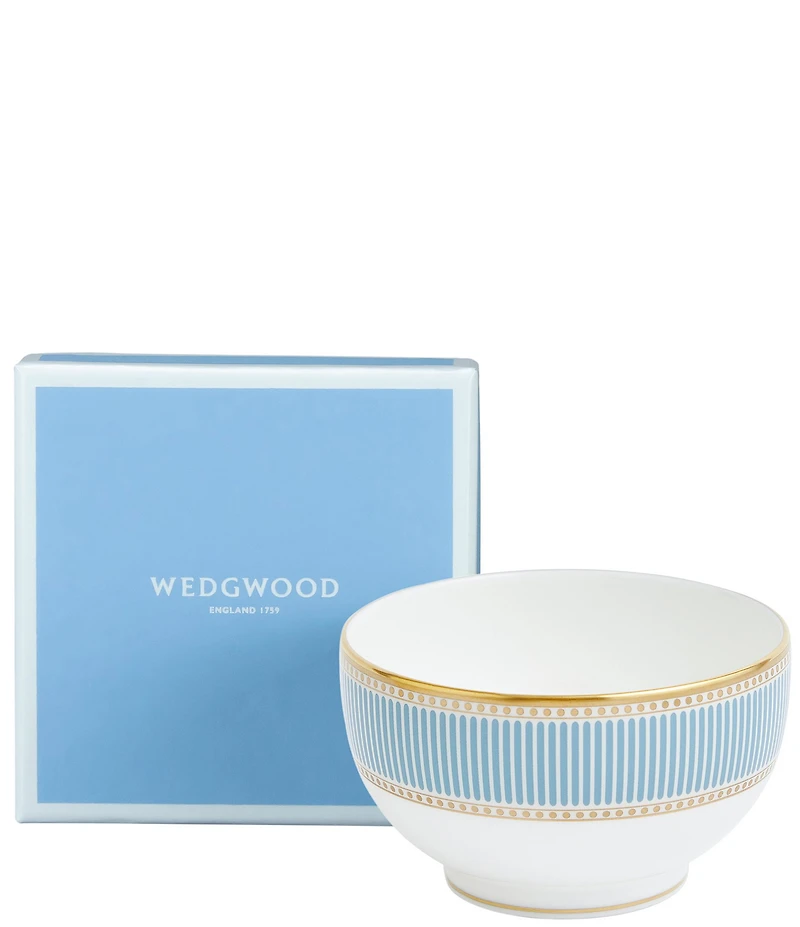 Wedgwood Helia Collection Stripe Rice Bowl