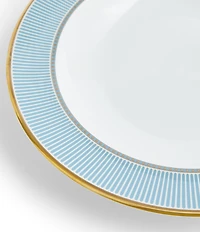 Wedgwood Helia Collection Stripe Rimmed Soup Plate