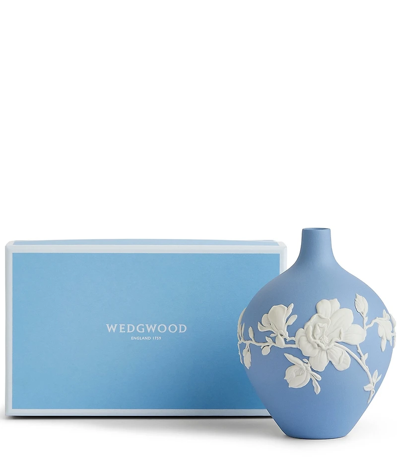 Wedgwood Magnolia Blossom Collection Bud Vase