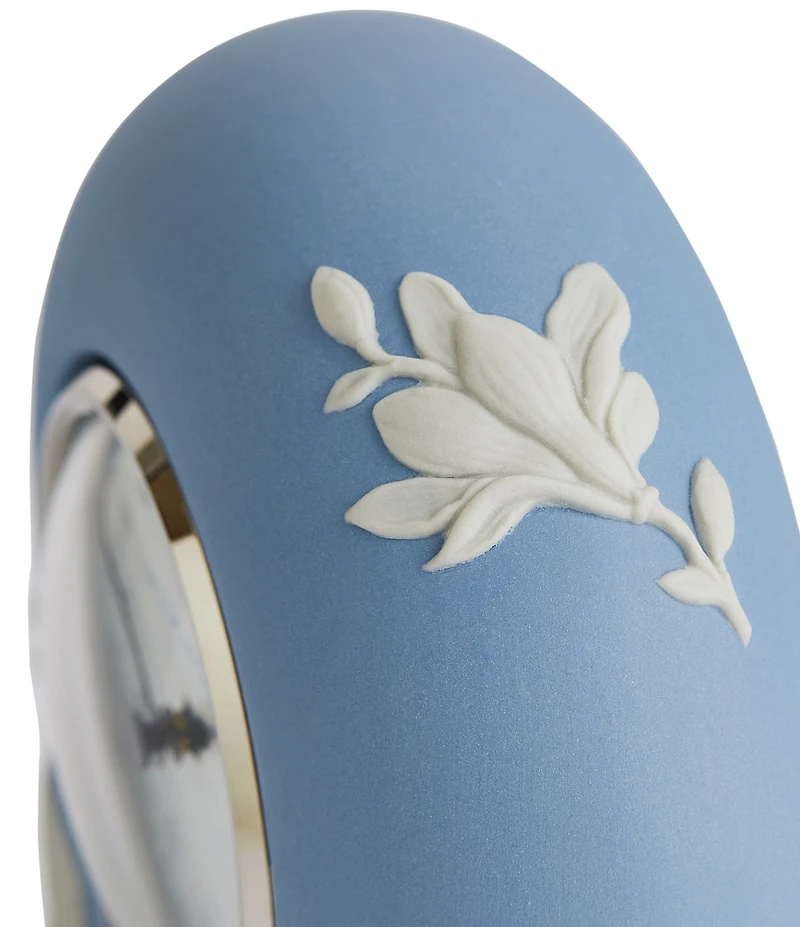 Wedgwood Magnolia Blossom Collection Mantel Clock