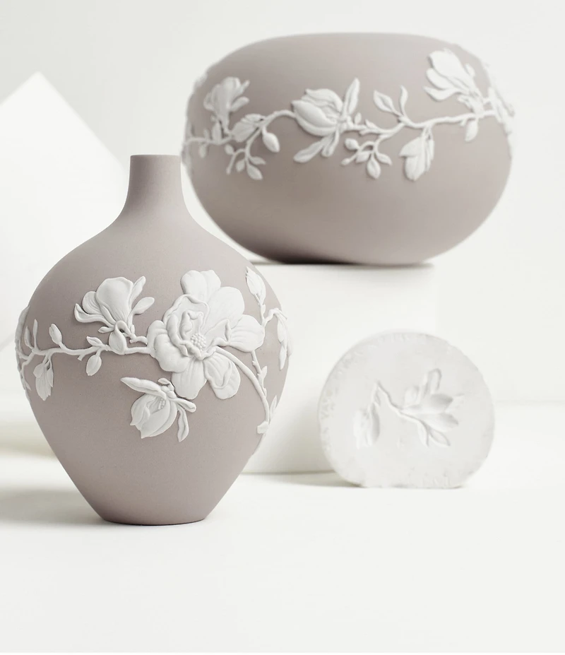 Wedgwood Magnolia Collection Blossom Rose Bowl