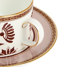 Wedgwood Red Splendour Teacup & Saucer Set