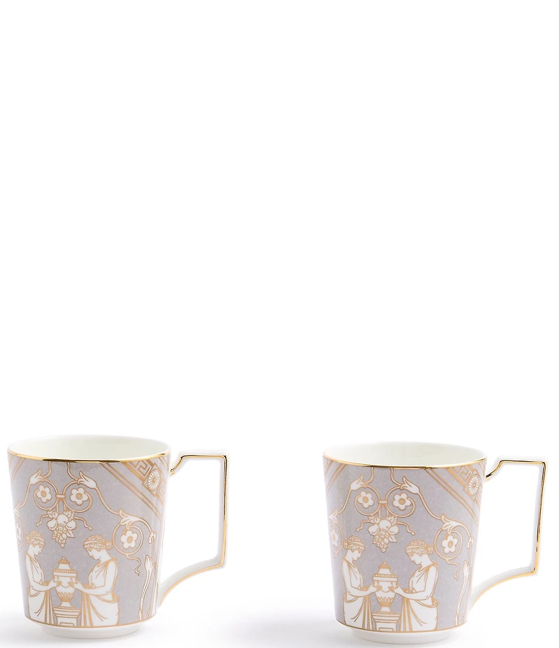Wedgwood Renaissance Collection Mugs, Set of 2