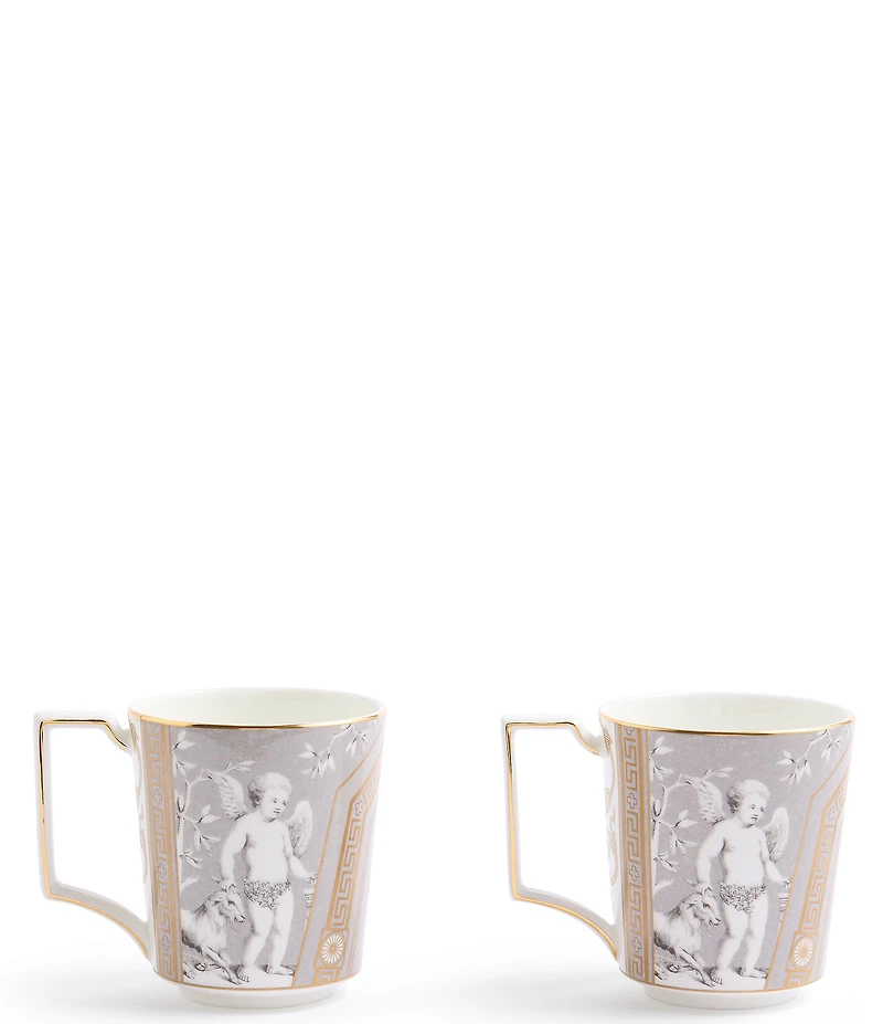 Wedgwood Renaissance Collection Mugs, Set of 2