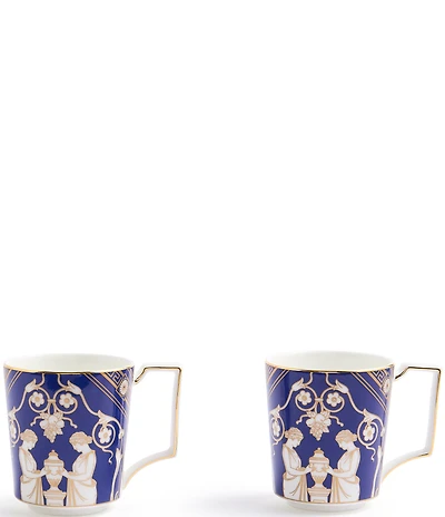 Wedgwood Renaissance Collection Mugs, Set of 2
