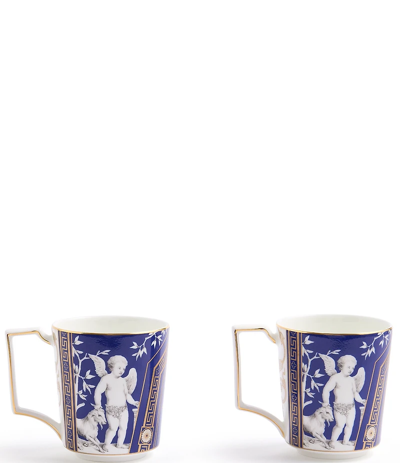 Wedgwood Renaissance Collection Mugs, Set of 2