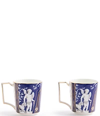 Wedgwood Renaissance Collection Mugs, Set of 2