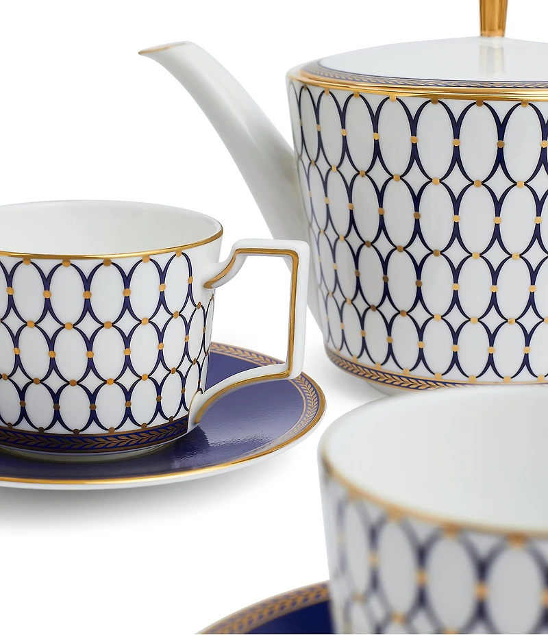 Wedgwood Renaissance Gold Collection 3-Piece Tea Set