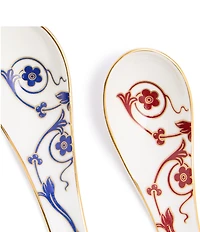 Wedgwood Renaissance Mix Bowl & Soup Spoon, Set of 2