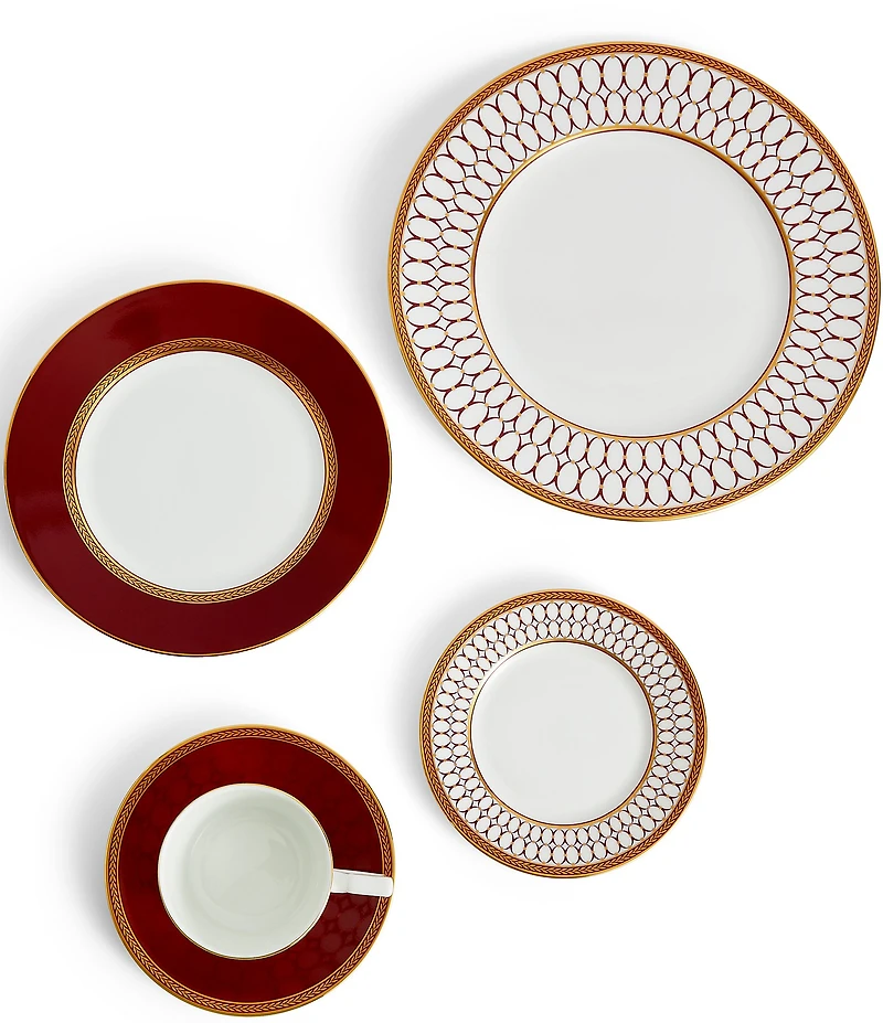 Wedgwood Renaissance Red Collection 5-Piece Dinnerware Set