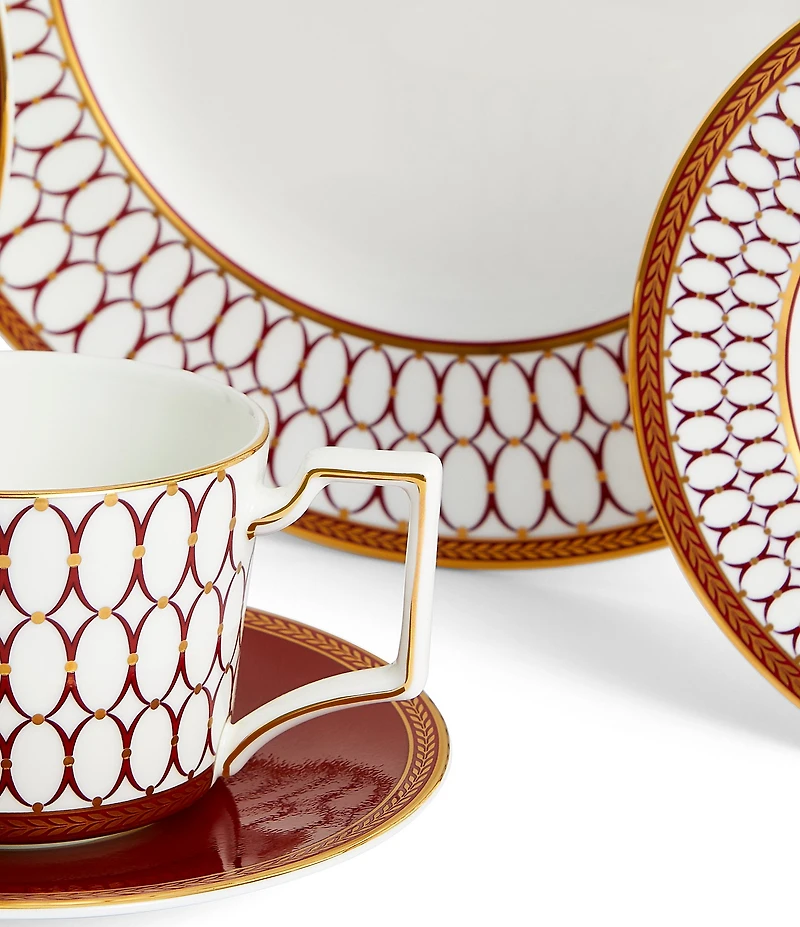 Wedgwood Renaissance Red Collection 5-Piece Dinnerware Set