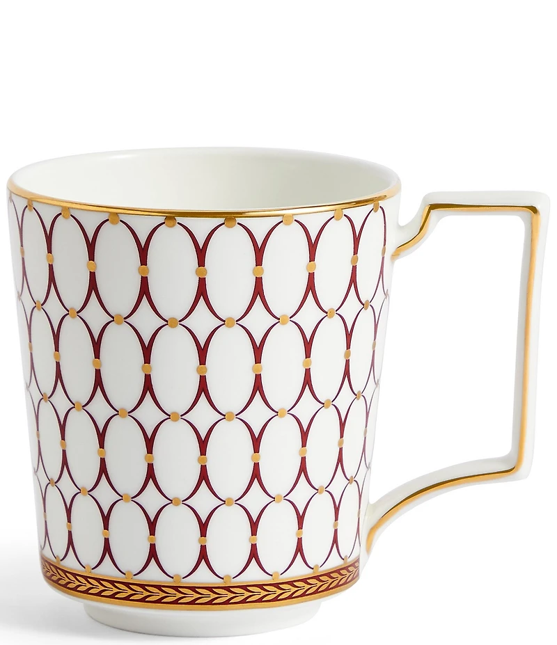 Wedgwood Renaissance Red Collection Coffee Mug, 10.1-oz.