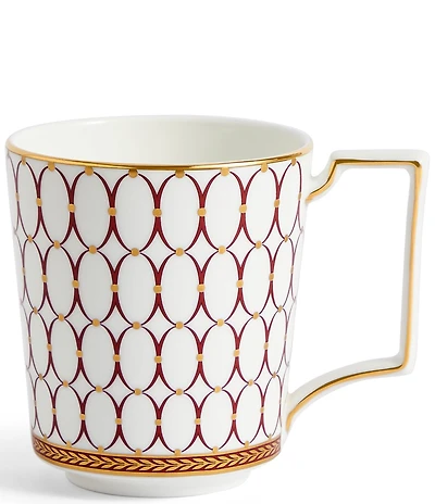 Wedgwood Renaissance Red Collection Coffee Mug, 10.1-oz.