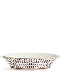 Wedgwood Renaissance Red Collection Open Vegetable Bowl, 13.3#double;