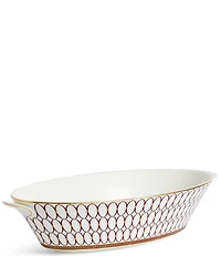 Wedgwood Renaissance Red Collection Open Vegetable Bowl, 13.3#double;