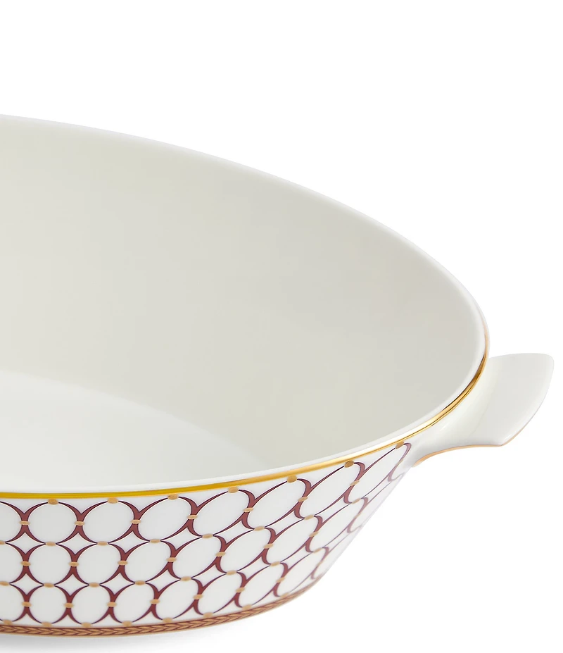 Wedgwood Renaissance Red Collection Open Vegetable Bowl, 13.3#double;