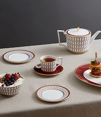 Wedgwood Renaissance Red Collection Plate, 6#double;