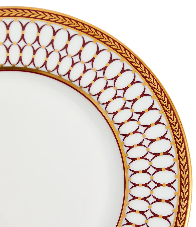 Wedgwood Renaissance Red Collection Plate, 7#double;