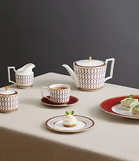 Wedgwood Renaissance Red Collection Plate, 7#double;