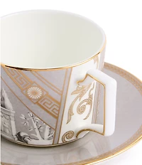 Wedgwood Renaissance Teacup Saucer, Set of 2