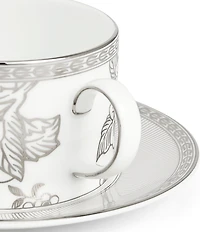 Wedgwood Silver Tonquin Teacup & Saucer