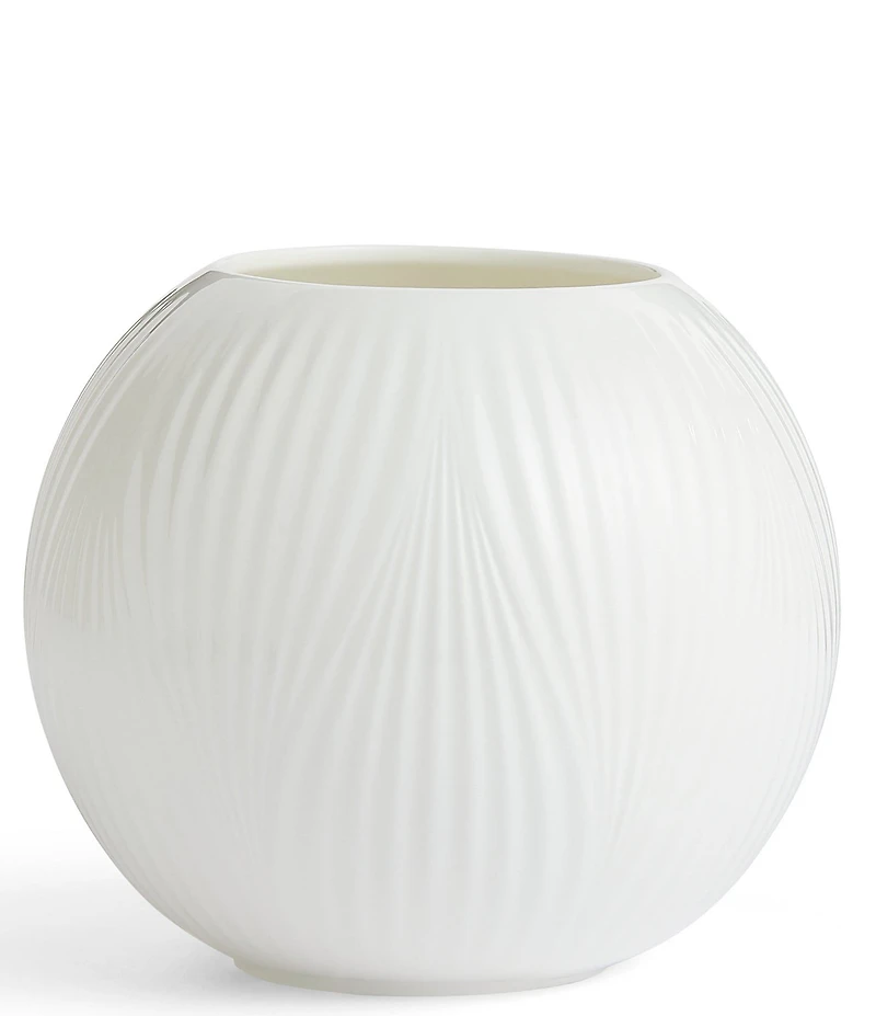 Wedgwood White Folia Collection Rose Bowl