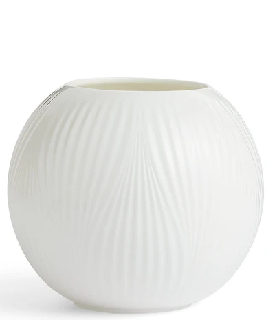 Wedgwood White Folia Collection Rose Bowl