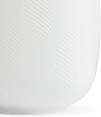 Wedgwood White Folia Collection Rounded Vase