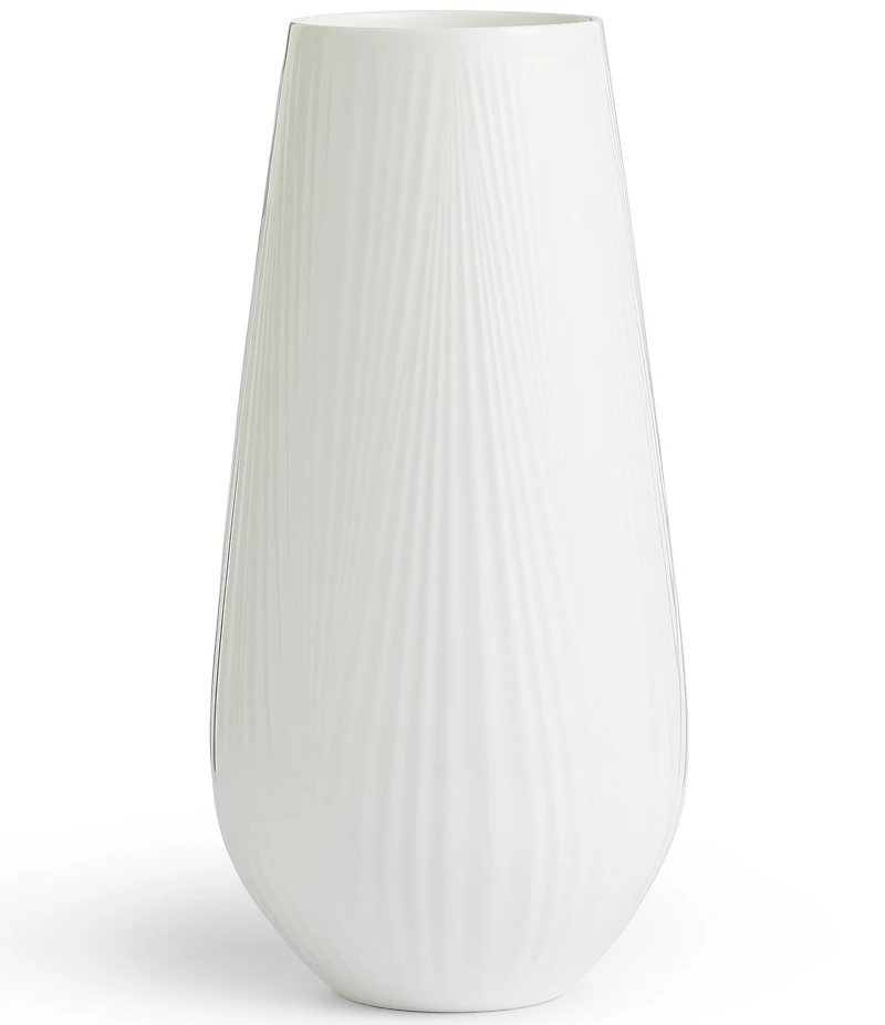 Wedgwood White Folia Tall Vase